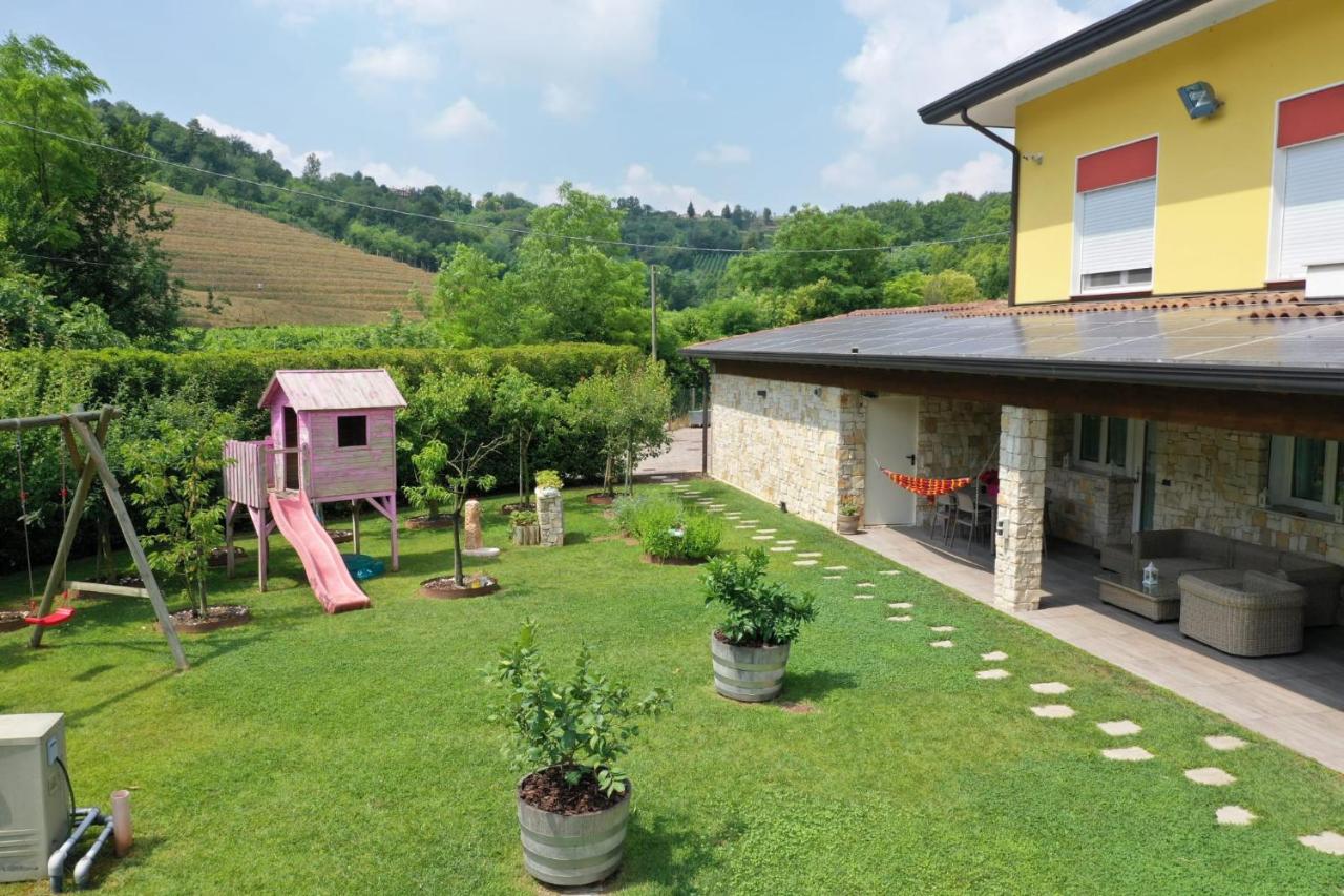 San Pietro Di Feletto Wanderlust Apt In Villa Con Piscina - 45 Min Venezia - Zona Unesco מראה חיצוני תמונה